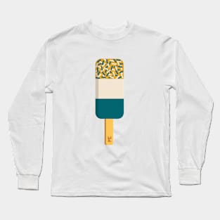 Green and gold fab ice lolly Long Sleeve T-Shirt